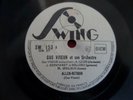 78 TOURS SWING DJANGO REINHARDT GRAMOPHONE PHONOGRAPHE RPM JAZZ  GUS VISEUR