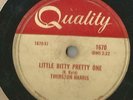 78 Rpm Record Doo Wop Thurston Harris Little Bitty Pretty One