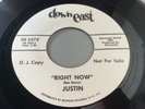 Justin “Right now” (down east) Northern Soul/Mod 45