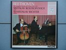 ROSTROPOVICH RICHTER BEETHOVEN Sonatas - 1960s Philips 833 182/83 AY Stereo - EX