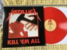 Metallica LP Kill ‘Em All Red Vinyl Reissue