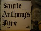 SAINTE ANTHONY'S FYRE LP/1970 US HARD ROCK MONSTER/Official Legit Press w/Poster