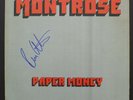 Montrose – Paper Money LP signed by Ronnie Montrose with COA