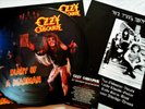 OZZY OSBOURNE Diary Of A Madman VINYL Lp PICTURE DISC Black Sabbath RARE RECORD