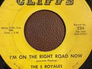 RARE 45 El Pauling & The 5 Royales - Mr. Moon Man / I'm On The Right Road 224