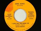 Funk Soul Psych 45 - Butch Ingram - I Love You, You Know I Do - Sing Song - mp3