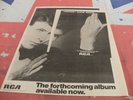 DAVID BOWIE Heroes New LP 1977 Original New Musical Express ADVERT POSTER Rare