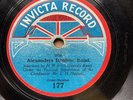 ENGLISH RAGTIME - H.M. IRISH GUARDS BAND - ALEXANDER’S RAGTIME BAND INVICTA 78
