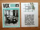 VOX #13 UK 1982 IRISH PUNK FANZINE VIRGIN PRUNES EYELESS IN GAZA DEPECHE MODE
