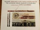 SAX 5259 S/C ED1 Mozart Serenade For 13 Wind Instruments Klemperer EX+ Cond RARE