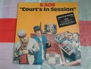 Kaos - Court's In Session Vinyl LP. Rare 1988 Bad Boy Records US import