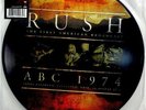 Rush ?– The First American Broadcast ABC 1974 Picture Vinyl LP NEW