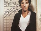 BRUCE SPRINGSTEEN SIGNED AUTOGRAPHED DARKNESS ON THE EDGE OF TOWN RECORD ALBUM