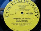 ORNETTE COLEMAN Tomorrow Is The Question 1960 UK CONTEMPORY *MONO* NEAR MINT
