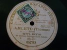 TITTA RUFFO Amleto    / GRAMOPHONE  MONARCH RECORD