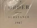 1987 New Order ?– Substance  2 × Vinyl, LP, Compilation, Embossed Letters