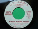 KEITH ALLISON ACTION, ACTION, ACTION PROMO 45 MINT FUZZ PSYCH ROCK
