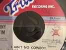 TINY TIM: AUTOGRAPHED I’m Gonna Be A Country Queen / I Ain't No Cowboy 45 Promo