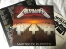 METALLICA MASTER OF PUPPETS ORIGINAL PRESS LP + INNER + FLYER - EX