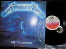 METALLICA ,RODVEN, RARE, LP, VENEZUELA, ROCK, COVER. EX+++, RIDE THE LIGHTNING