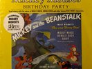 WALT DISNEY: Mickey Mouse's Birthday Party / Mickey And The Beanstalk LP SEALED