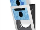 LP FRAME WHITE (SLIDE OUT FRONT)
