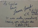 Band Autographs James Freud and Gary Numan 1980