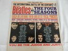 The Beatles vs The Four Seasons Album Rare (2 LP Vinyl) Vee Jay Records Mono