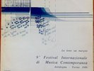 9° Festival Internazionale Di Musica Contemporanea Antidogma - Avant Garde