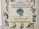 ALICE'S ADVENTURES IN WONDERLAND. CYRIL RITCHARD. Riverside Delux Box. Book 4 LP
