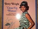 Betty Wright Clean Up Woman & Many More Golden Classics Signed Autographed LP