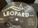 Original Lovers Rock 12” Big Africa” I Need You” Leopard Label