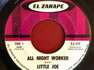 Little Joe and the Latinaires All Night Worker b/w Dream Lover El Zarape 45