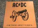 AC/DC - For Those About To Rock - LP/Vinyl, 1981 Atlantic, SD 11111, EX