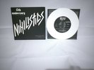 NIHILISTICS 7” WHITE anniversary visionary nyhc rare oop