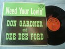nm-/ex deep groove FIRE Don Gardner Dee Dee Ford NEED YOUR LOVIN' FLP-105 USA LP