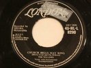 THE WILLOWS Church Bells May Ring/Baby Tell Me LONDON RARE UK R&B DOOWOP 1956