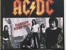 AC/DC Rare Danger Keep Out Ltd Col Vinyl LP Live In London 79