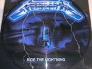 METALLICA, RIDE THE LIGHTNING, PICTURE DISC VINYL, DIE CUT JACKET