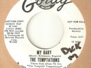 THE TEMPTATIONS My Baby Dont Look Back GORDY PROMO  MOTOWN NORTHERN SOUL USA 45
