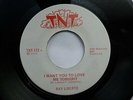 RAY LIBERTO 45 'LOVE ME TONIGHT' USA TNT 1959 TEXAS ROCKABILLY STROLLER 1977 M-
