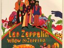 Led Zeppelin Yellow Zeppelin Grey Color Vinyl LP Record Import Live 1969 @Whisky