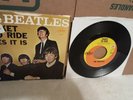 THE BEATLES TICKET TO RIDE/YES IT IS 45 RECORD W/ PICTURE SLEEVE CAPITOL RECORDS
