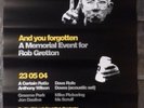 Factory Records FAC 511 poster Rob Gretton, A Certain Ratio, Doves, Tony Wilson