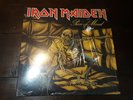 IRON MAIDEN PIECE OF MIND LP RECORD PROMO STAMP