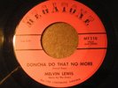 RARE Melvin Lewis & The Jivers 
