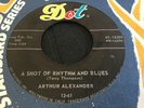 ARTHUR ALEXANDER A SHOT OF RHYTHM AND BLUES DOT 16309 RnB  ???? ???? DANCER VG +