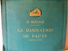 78 tours 30cm, Album de 10 disques. H.Berlioz. La DAMNATION de FAUST. Gramophone