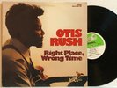 OTIS RUSH Right Place, Wrong Time 1976 Bullfrog LP Autographed VG++