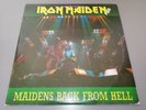 IRON MAIDEN MAIDENS BACK FROM HELL 2 lp 1987 Vinyl record